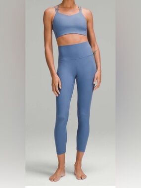 Lululemon Align High-Rise Ribbed Pant 25", size 4, Oasis Blue
#83
